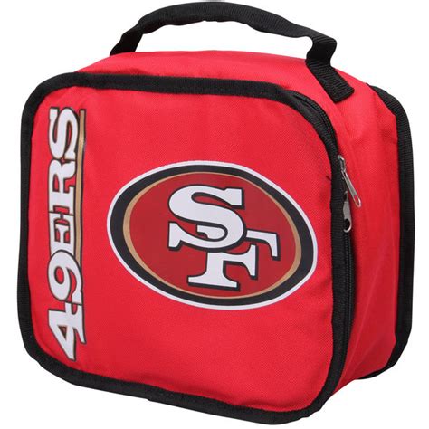 49ers metal lunch box|san francisco 49ers lunch bag.